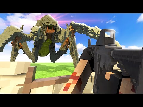 Building a Base Against TERMINIDS - Teardown Mods Gameplay