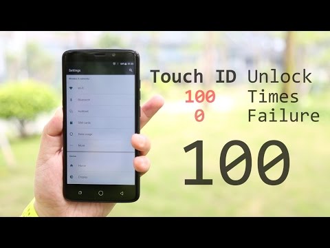 Ulefone Vienna 100-times Touch ID Unlock Test, without Failure!!!