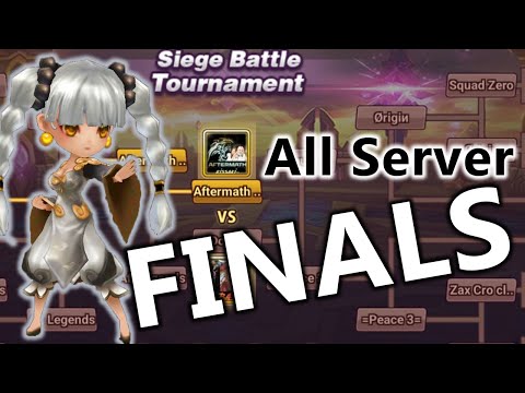 Season 10 Siege Finals! ALL SERVERS Defences (Summoners War)
