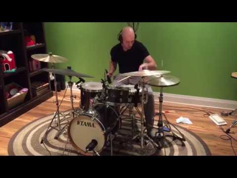 Drum solo - using Gary Chaffee stickings and linear phrases