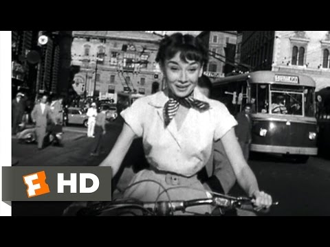 Roman Holiday (9/10) Movie CLIP - Vespa Ride (1953) HD