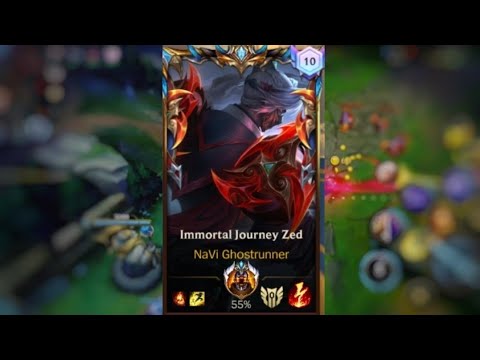 Zed top 10 challenger montage Wild rift GR-74