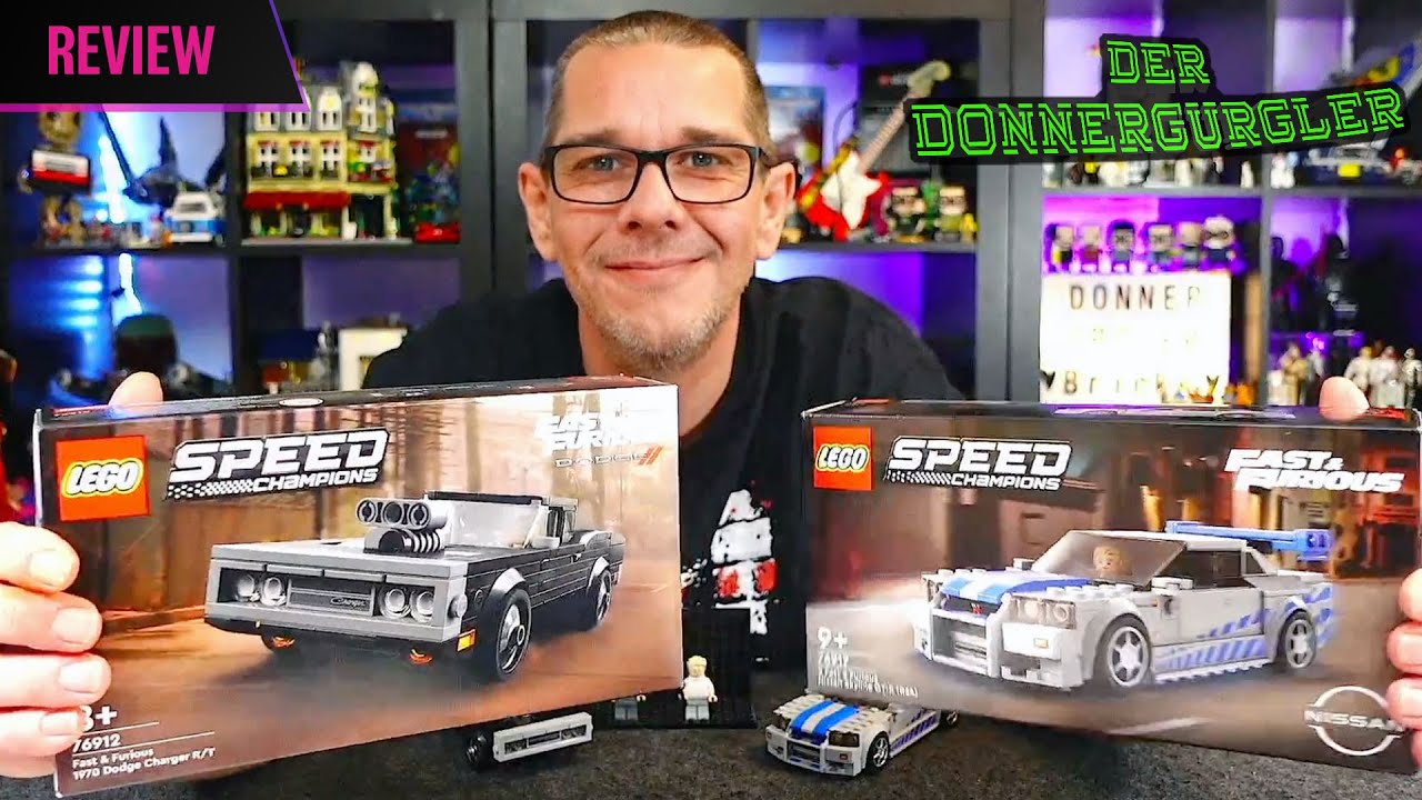 LEGO Fast & Furious Speed Champions Dodge Charger  & Nissan Skyline