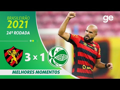 SPORT 3 X 1 JUVENTUDE | MELHORES MOMENTOS | 24ª RODADA BRASILEIRÃO 2021 | ge.globo
