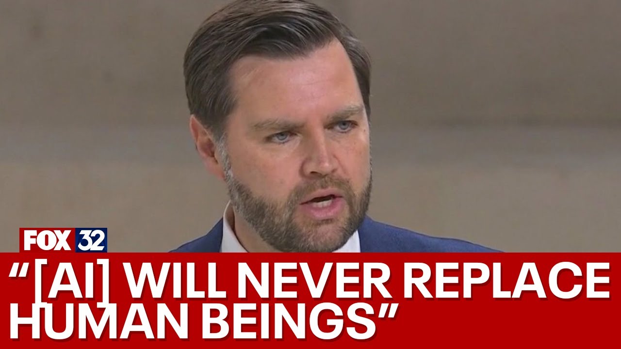 Vice President J.D. Vance: '[AI] will never replace human beings'
