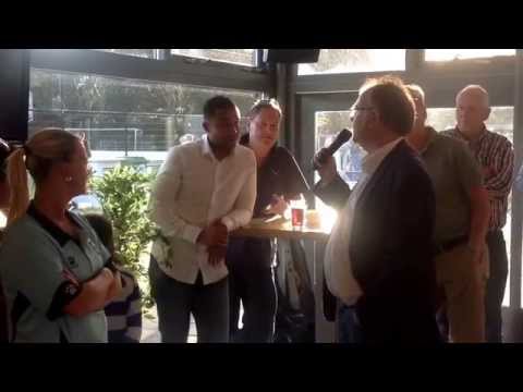 ARBO Rotterdam was bij de districtsbeker wedstrijd XerxesDZB - Barendrecht de Sponsor van de Week.