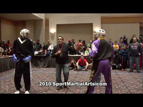 Unknown v Kevin Braxton - Men's team sparring - 2010 Amerikick Internationals