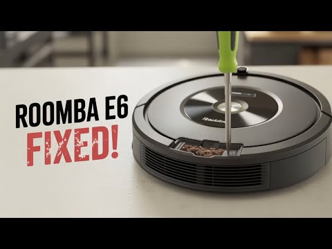 How to fix iRobot Roomba e6 error 6!  **FULL GUIDE** (Works 2026)