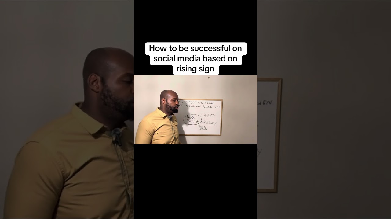 How to post on social media based on your rising sign. #astrology