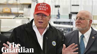 Donald Trump says he would prefer Grand Princess cruise ship passengers stay on ship