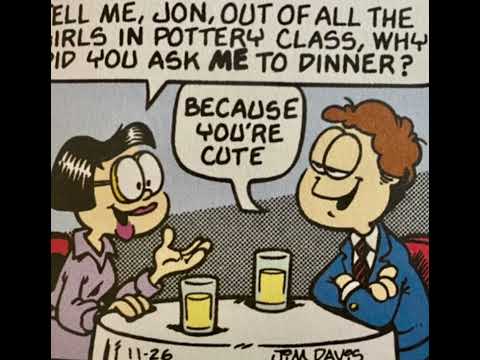 Garfield: A date with Kimmy from Pottery class