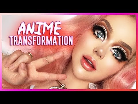 EXTREME ANIME MAKEUP TRANSFORMATION