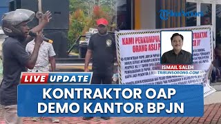 Kontraktor OAP Geruduk Kantor BPJN Papua Barat, Protes Satker Tak Berpihak ke Putra Daerah