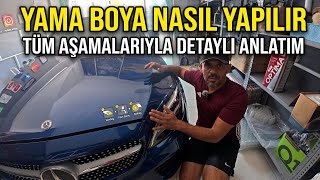 Yama Boya Nasıl Yapılır? Detaylı anlatım. 