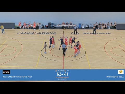 House Of Talents Kortrijk Spurs DSE C vs BC Grimbergen DSE A