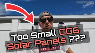 Tiny Solar Panel - Still Enough Power For The FAZOXO CG6 Security Camera?