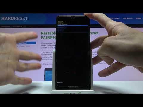 Cómo entrar y salir del modo Recovery en FAIRPHONE 3 - usar Menú Oculto