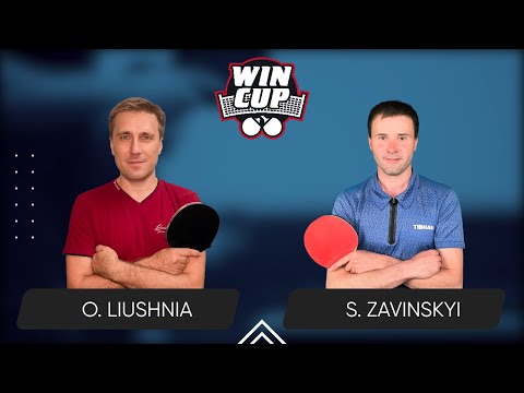 02:30 Oleksandr Liushnia - Serhii Zavinskyi West 7 WIN CUP 13.07.2024 | Table Tennis WINCUP