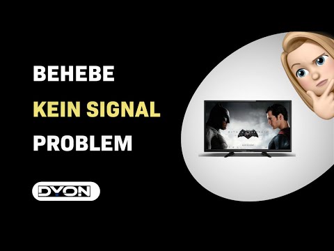 Wie behebe ich das 'Kein Signal' Problem bei Ihrem Dyon ENTER 32 PRO Fernseher?