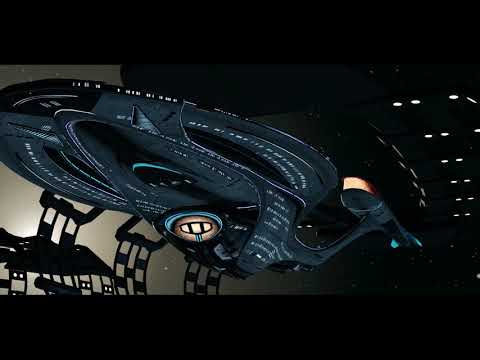 U.S.S. Dauntless Departs Spacedock