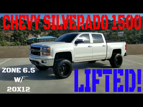 LIFTED 2014 SILVERADO - 6.5 ZONE OFF-ROAD ON 20X12.