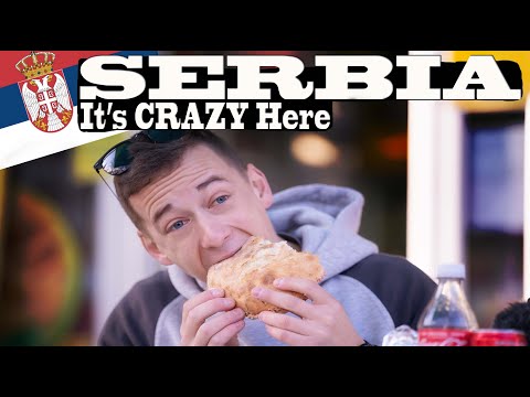 EXPLORING WITH SERBIAN STREET FOOD! ( Odžaci Оџаци, SERBIA ) 🇷🇸