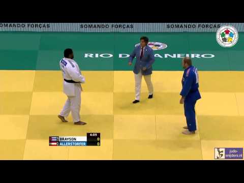 Judo 2013 World Championships: Brayson (CUB) - Allerstorfer (AUT) [+100kg]