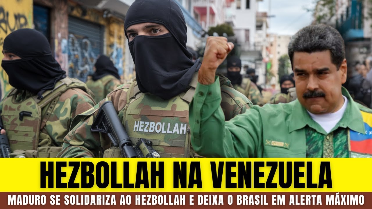 Maduro Quer H3ZBOLLAH NA VENEZUELA e Preocupa Brasil