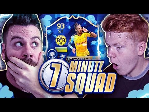TOTS 99 PACE AUBAMEYANG 7 MINUTE SQUAD BUILDER vs Jack54HD - FIFA 16 Ultimate Team