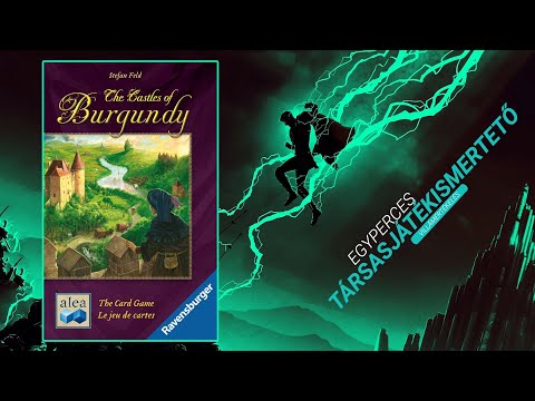 Egyperces társasjátékismertető | #65. The Castles of Burgundy: The Card Game - Game-Obscura
