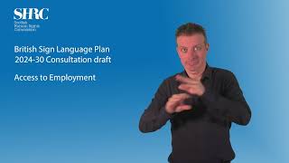 British Sign Language Plan 2024-30 Consultation Draft