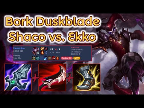 Shaco ending the Game fast! - S13 Dia Ranked [League of Legends] Full Gameplay - Infernal Shaco