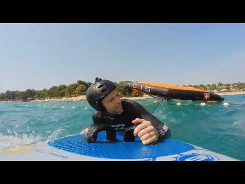 Wingfoilen in Kroatien, Istrien, Novigrad | Juli 2023