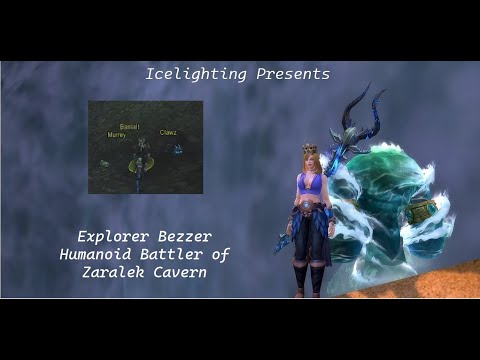 Explorer Bezzer - Humanoid Battler of Zaralek Cavern - three level 25 Humanoid Battler pet win