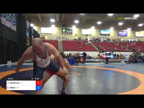 2018 Marine Corps US Open/Masters B Freestyle 100 Semis - James Medeiros (SK G) Vs. Cody Meek (Puy