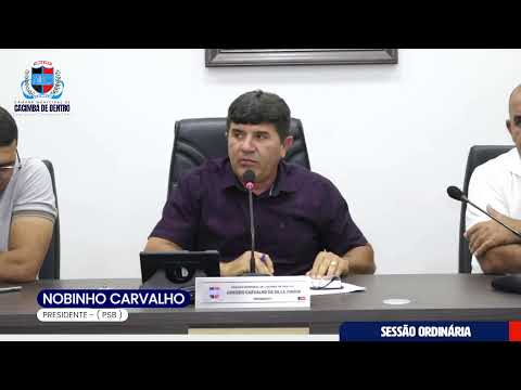 Sessão Ordinária da Câmara Municipal de Cacimba de Dentro-PB, 14/10/2025.