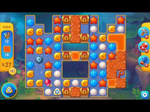 Fishdom 2021 - Level 5984   #playrix #fishdom #gaming