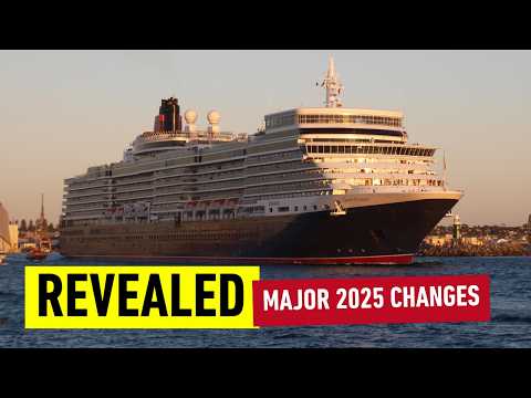 What's Cunard changing on Queen Elizabeth? 2025 Transformation Revealed.