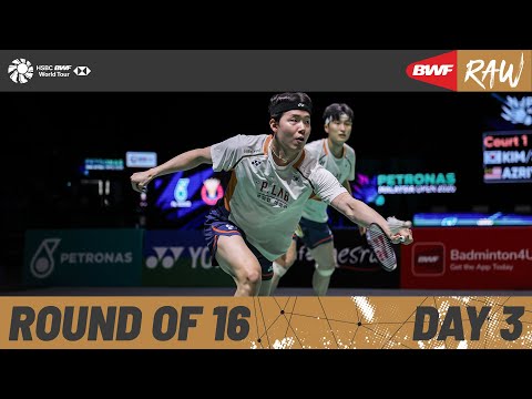 PETRONAS Malaysia Open 2026 | Day 3 | Court 1 | Round of 16
