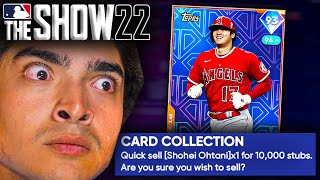 IF I LOSE THIS GAME... I QUICK SELL *93* SHOHEI OHTANI!! MLB The Show 22 Diamond Dynasty