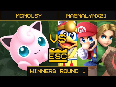 ESC 27 Smash Ultimate Winners Round 1 - mcmousy Vs. MagnaLynx21