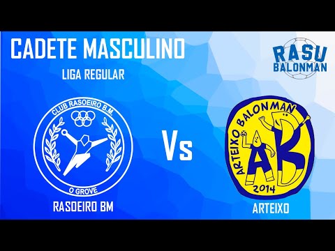 CADETE MASCULINO LIGA REGULAR II Rasoeiro BM - Arteixo (1º parte)