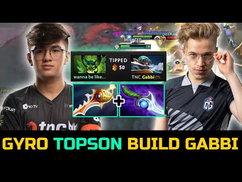 GABBI GYROCOPTER TI9 TOPSON BUILD - RAPIER + DIFFUSAL GAME DOTA 2