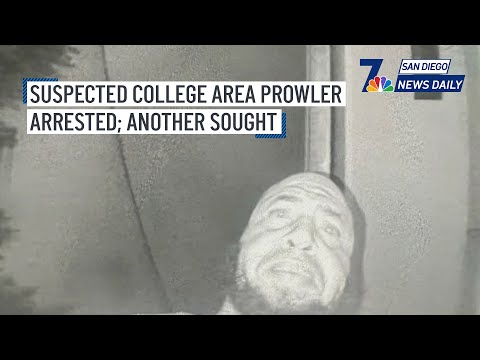 Sat. Feb. 17 | Suspected College Area prowler arrested, but search continues for another | NBC 7