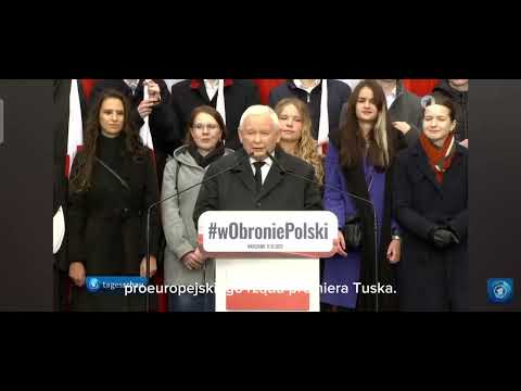 Niemiecki dziennik telewizyjny o protescie w Warszawie 11 października ,  #przegladfedorskiej