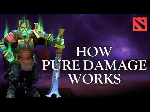 How Pure Damage Works in Dota 2 Game 2024?