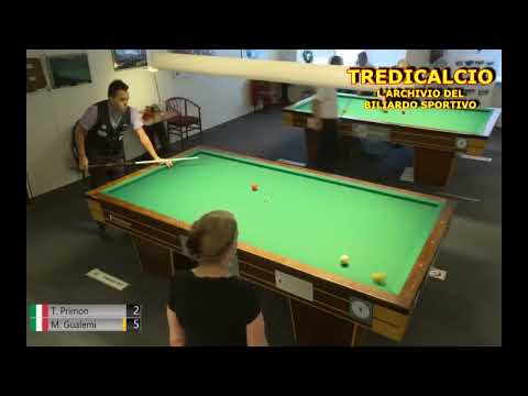 GUALEMI vs PRIMON Torneo Internazionale di Biliardo  IKAST 2018 @TREDICALCIO