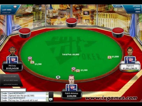 Full tilt poker player ziigmund one million dollar stack