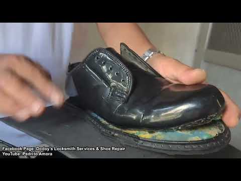 Shoe Repair Demonstration - Gibson Sole Change | Pagpapalit ng Swelas ng Gibson Shoes Demonstration