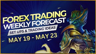 🎯 Weekly Forex Forecast | EURUSD, GBPUSD, USDJPY, AUDUSD, XAUUSD OIL (19/05/2025) Supply And Demand